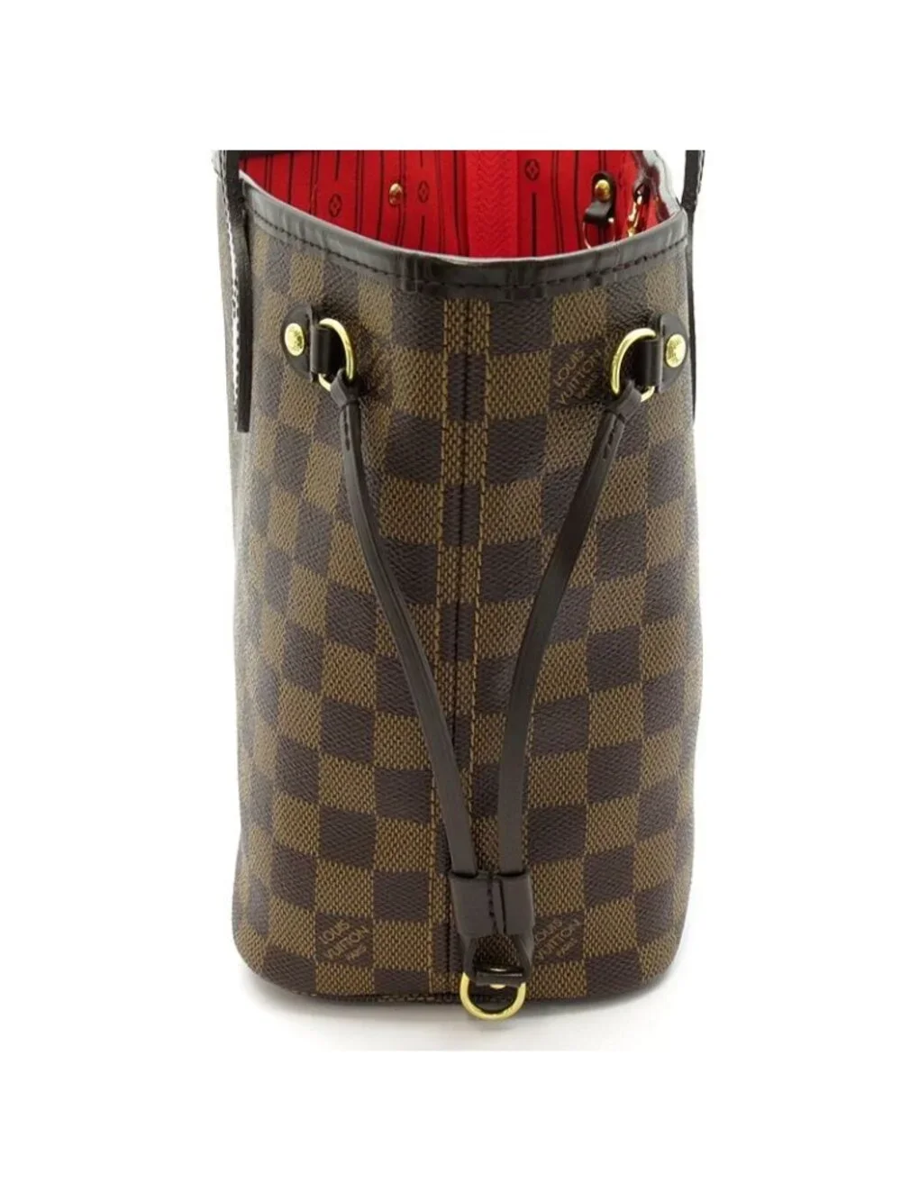 Louis Vuitton Neverfull PM Damier Tote Brown